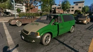 A green/white Taxi Crosscountry Series. (Watch Dogs 2)