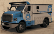 The truck in Watch Dogs with ProviBlue Bank Livery