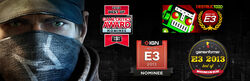 E3 2013 awards