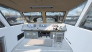 The driving cabin view of the Tour Boat. (Watch Dogs: Legion)