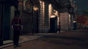 Royal Guards protecting the palace.