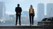 Meeting Malik at Cleopatra's Needle.
