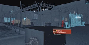 Scouting out the area with NetHack.