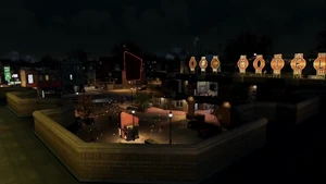 A site view of the Motel