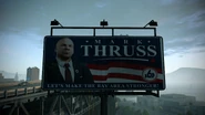 Thruss billboard.