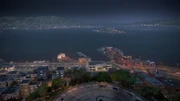 View of the bay from the top of the tower.
