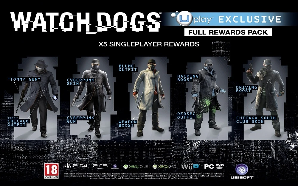 action figure watch dogs