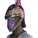 Purple Disco Guard Mask