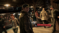 Aiden is being hacked, Watch Dogs