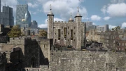 Front of the Tower of London.