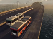 "Bus Racing" on the Dumbarton Bridge