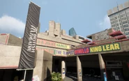 Close up of the marquee