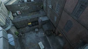 Courtyard from the northern side of the building.