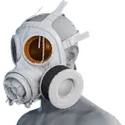White Gas Mask