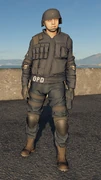 OPD Elite. Note the helmet.