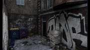 The back door to the Earls Fortune in Camden
