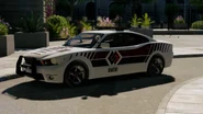 The Umeni patrol car in Watch Dogs 2.