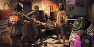 T-Bone and Wrench argue over the ultimate fate of Wrench Jr.