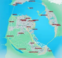 Locations of all Key Data