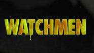 Watchmen logo like egg yolk in S 1 E 4