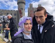 S1 E5 Little Fear of Lightning BTS with Sara Vickers and Tom Mison 