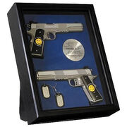 Guns and Dog Tags prop set