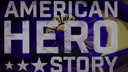 American Hero Story logo in S1 E6