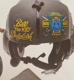 Bill Dalgleish's Helmet