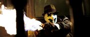 Rorschach (movie) lights him up