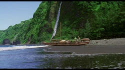 Waterworld Film Trockenes Land