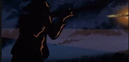 Mr. Cane's silhouette.