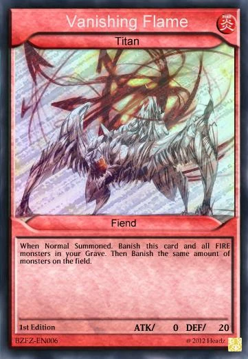 Vanishing Flame | Way of the Elements Wiki | Fandom