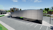 The left side of the Car & Motorcycles Dealership.
