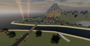 A view of the Spookfest location.