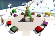 The center of the Winterfest event location.