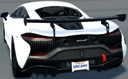 Rear view of the Artura GT4.