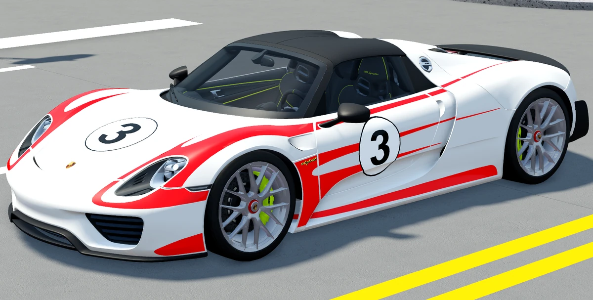 Porsche 918 Spyder Salzburg Racing Design (2015) | Driving Empire