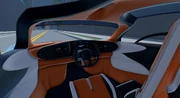 A look inside the Speedtail's interior.