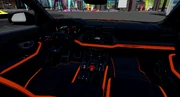 The dashboard of the Urus SE's interior.