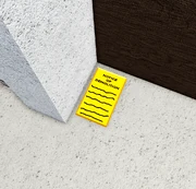 The notice of demolition paper featured at the first mansion.