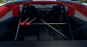 The roll cage of the 911 GT2 RS Weissach Package.