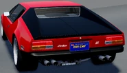 Rear view of the Pantera GTS.