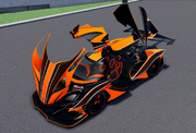 The Apollo IE "Orange Dragon" with all its doors open.