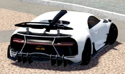 The rear of the Siron with the GermanWerks Carbon Bodykit.