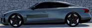 Side view of the RS e-tron GT.