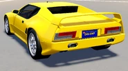 Rear view of the Pantera Si.