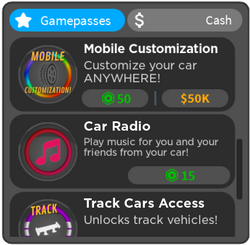 Custom Radio Gamepass - Roblox