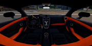 Interior view of the 600LT Coupe.