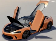 The GT with all of its parts opened.