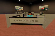 A close-up look of the main desk.
